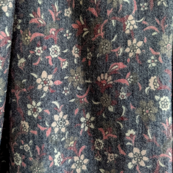 STORIA Tie Sleeve Flare Leg Patterned Jumpsuit - Picture 3 of 4